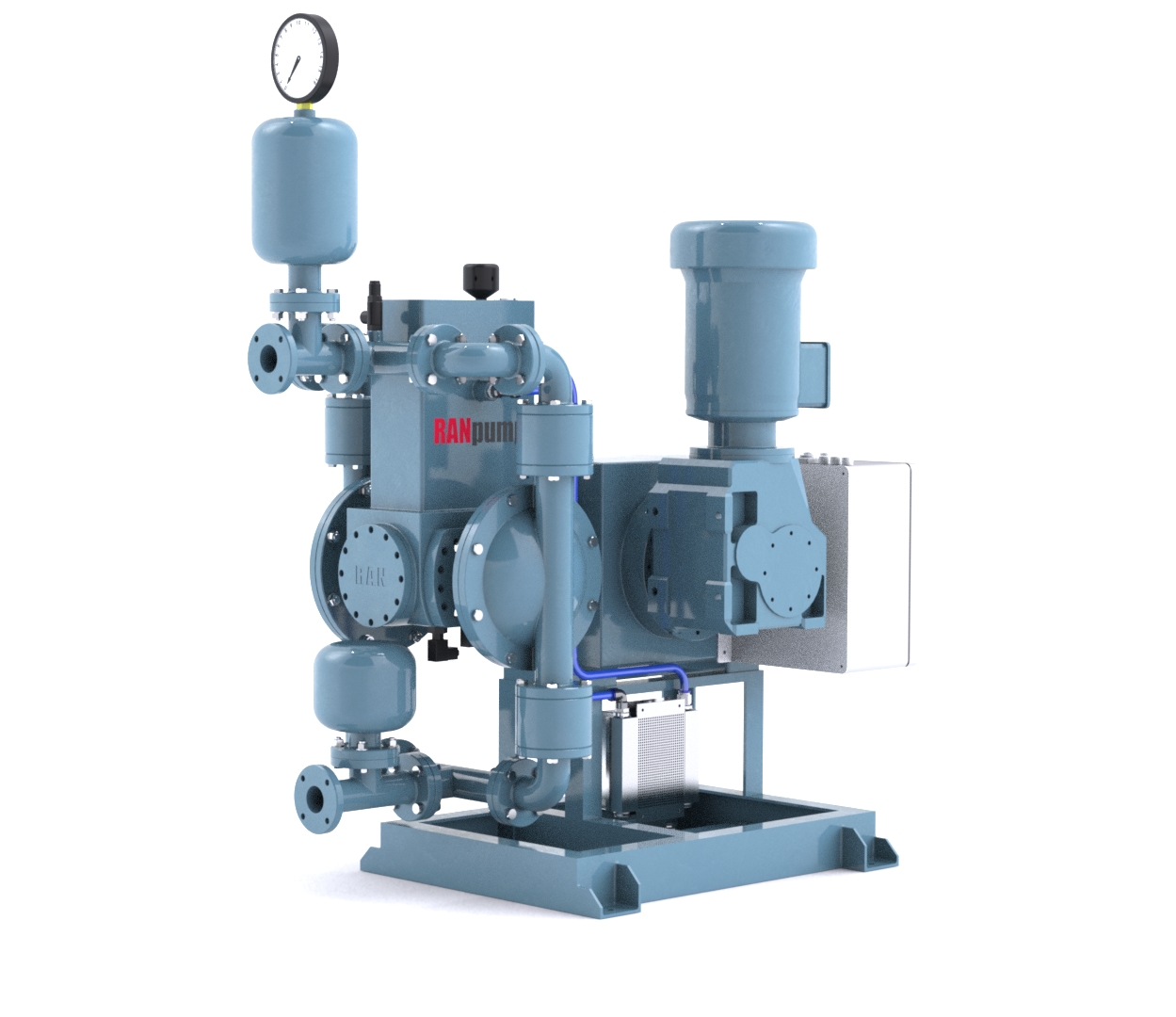 Hydro-Electromechanical Diaphragm Pumps